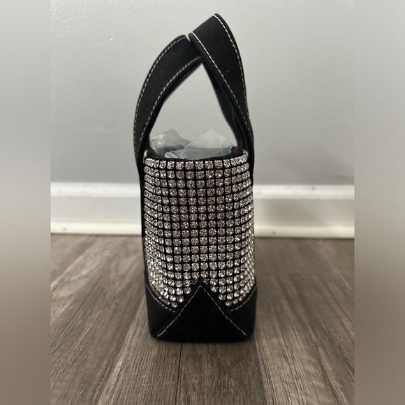 ALEXANDER WANG Mini Cruiser Crystal-Embellished Tote Bag - Picture 12 of 12